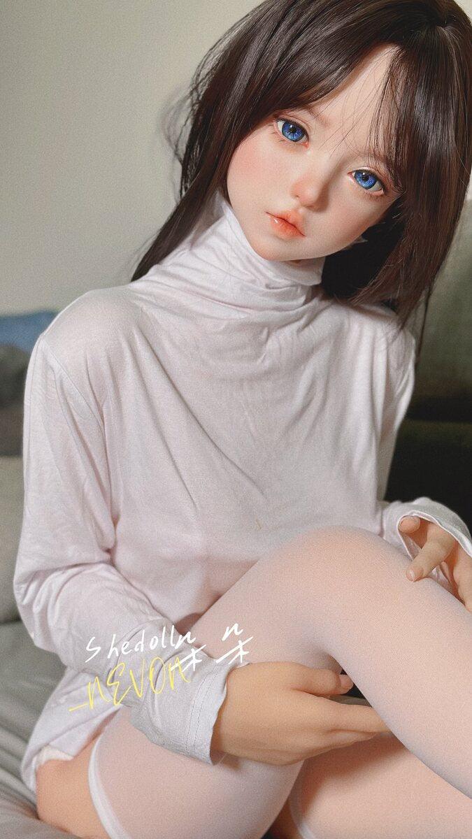 SHEDOLL – Duoduo - 148cm/4ft10 C-cup - Silicone Head + TPE Body Sex Doll - 76dollshop