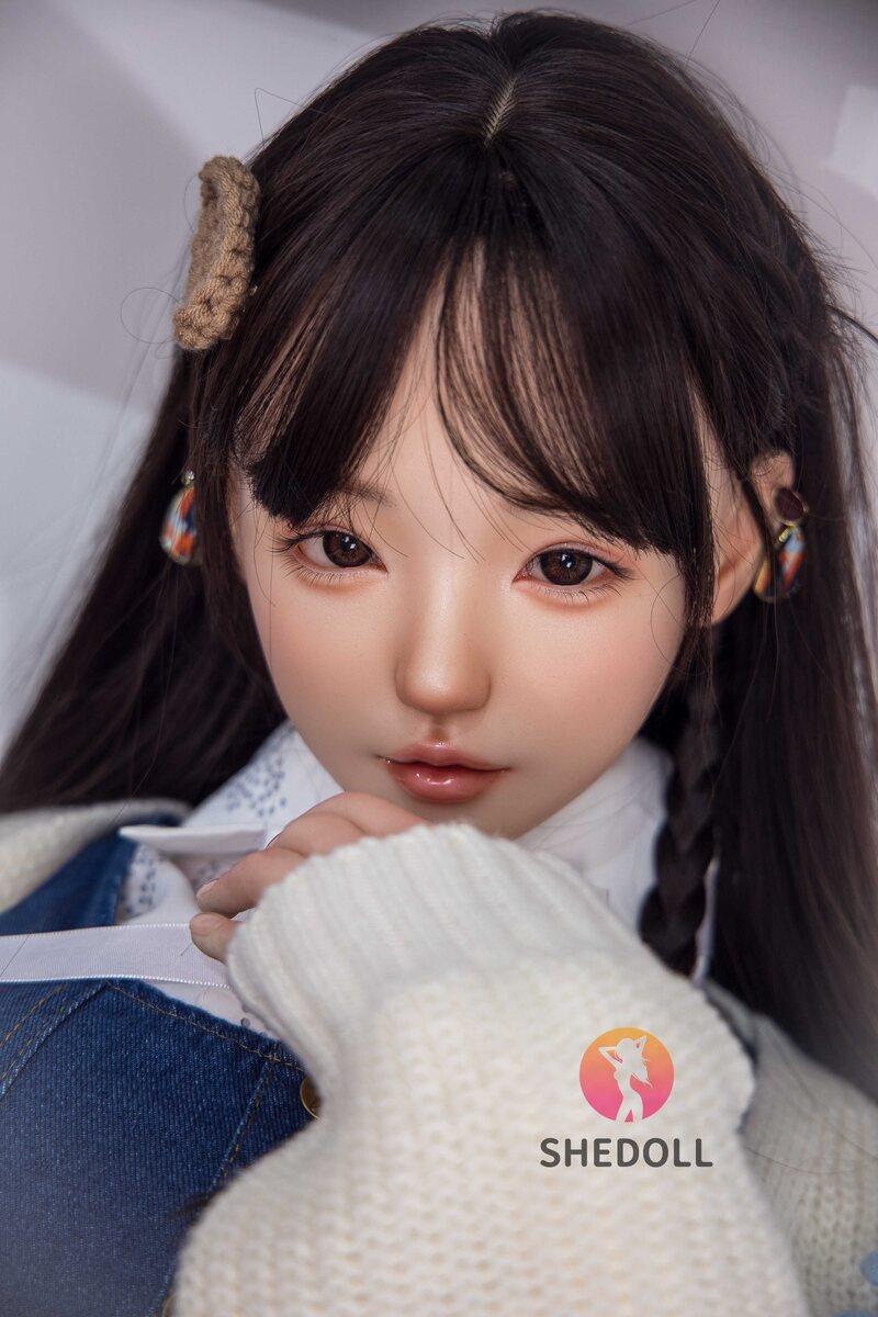 SHEDOLL – Yuanyuan - 150cm/4ft11 B-cup - Silicone Head + TPE Body Sex Doll - 76dollshop