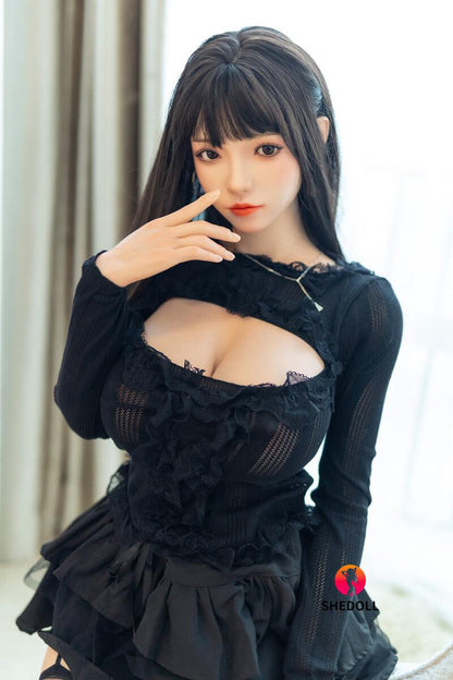 SHEDOLL – Qiangwei - 163cm/5ft4 H-cup - Silicone Head + TPE Body Sex Doll - 76dollshop