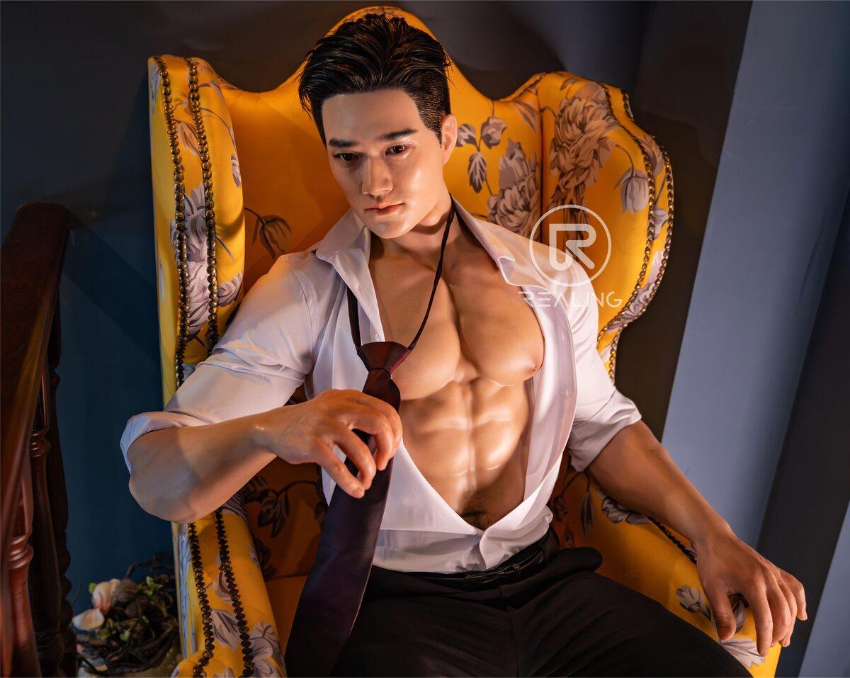 REALING - Baofan - 180cm/5ft11 - Male Silicone Sex Doll - 76dollshop