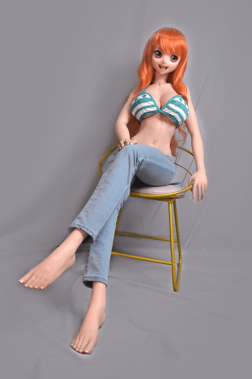 Elsababe – Tsuruta Haruna - 148cm/4ft10 - Anime Silicone Sex Doll - 76dollshop