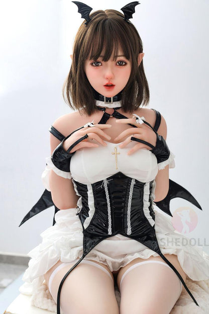 SHEDOLL – Erin - 158cm/5ft2 C-cup - Silicone Head + TPE Body Sex Doll - 76dollshop