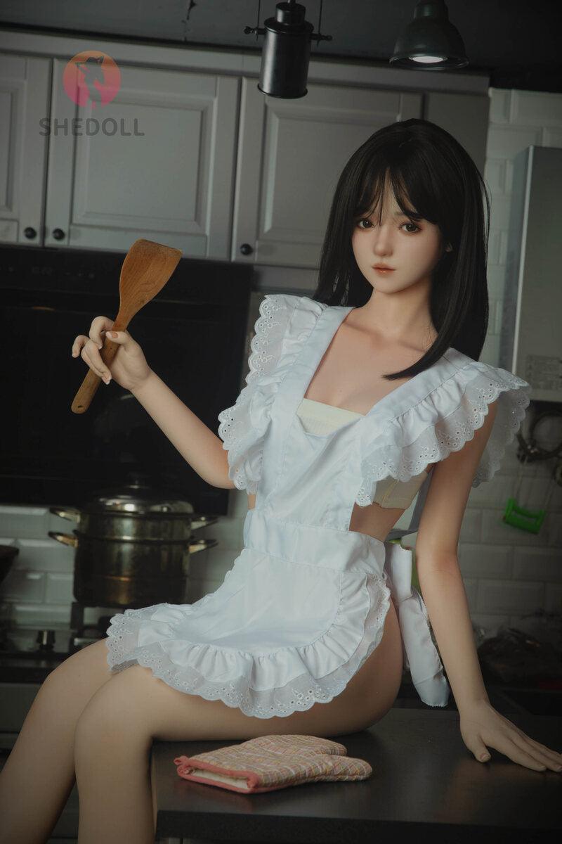 SHEDOLL – Xiaofu - 158cm/5ft2 C-cup - Silicone Head + TPE Body Sex Doll - 76dollshop