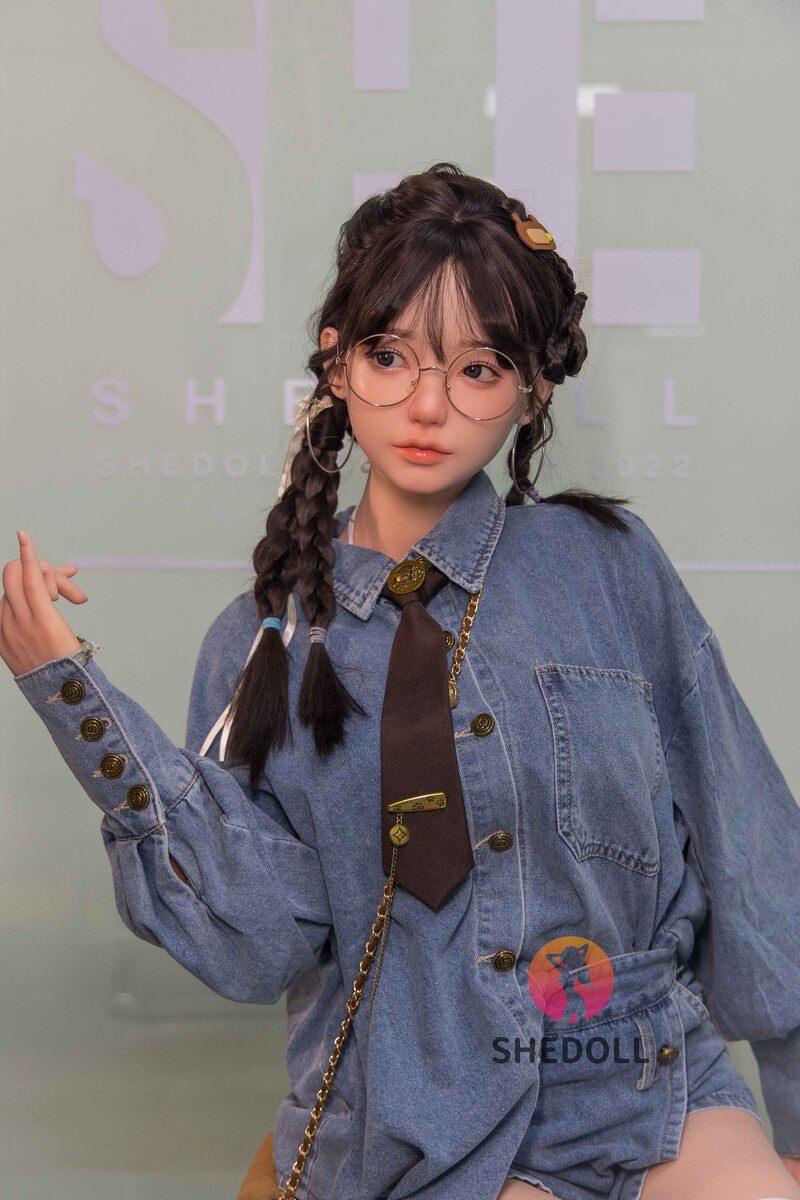 SHEDOLL – Zhiyuan - 158cm/5ft2 C-cup - Silicone Head + TPE Body Sex Doll - 76dollshop