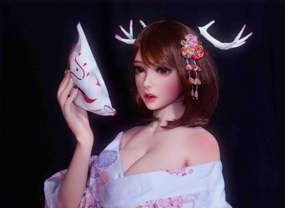 Elsababe – Akimoto Mitsuki - 150cm/4ft11 - Silicone Sex Doll - 76dollshop