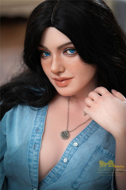 Irontech Doll – Lvy - 152cm/4ft12 A-cup Silicone Sex Doll - 76dollshop