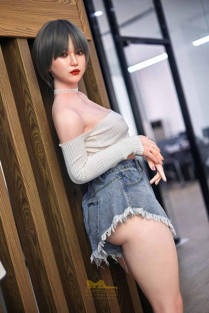 Irontech Doll – Finley - 152cm/4ft12 A-cup Silicone Sex Doll - 76dollshop