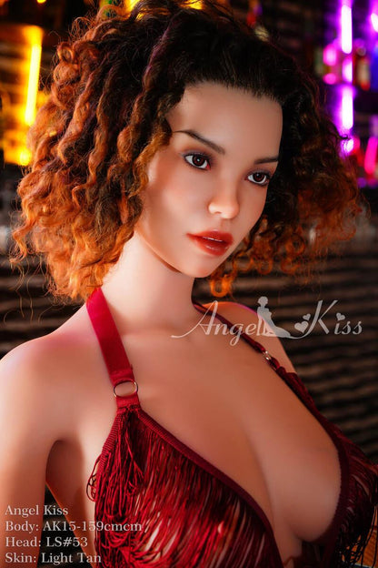 Angelkiss Doll - Aaron Orlando - 159cm/5ft3 G cup - Silicone Sex Doll - 76dollshop