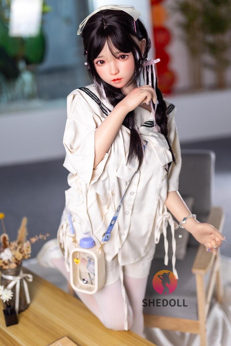 SHEDOLL – Luo Xiaoyi - 148cm/4ft10 C-cup - Silicone Head + TPE Body Sex Doll - 76dollshop