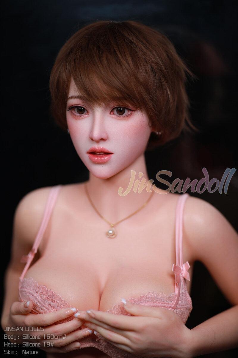 Angelkiss Doll - Flora Simon - 160cm/5ft3 D cup - Silicone Sex Doll - 76dollshop