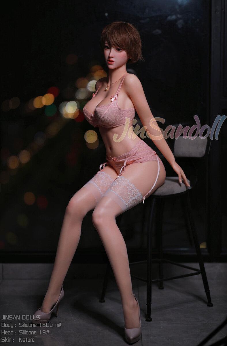 Angelkiss Doll - Flora Simon - 160cm/5ft3 D cup - Silicone Sex Doll - 76dollshop