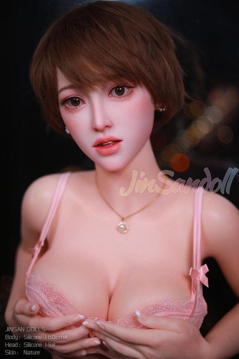 Angelkiss Doll - Flora Simon - 160cm/5ft3 D cup - Silicone Sex Doll - 76dollshop