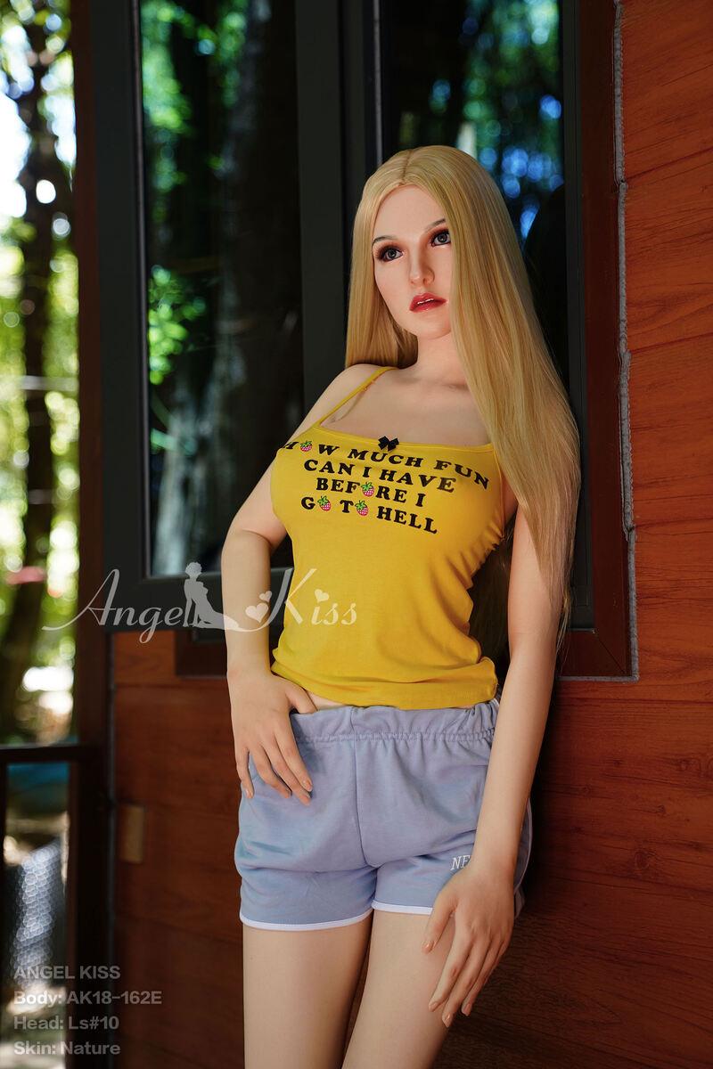 Angelkiss Doll - Gissing - 162cm/5ft4 E cup - Silicone Sex Doll (All-in-one) - 76dollshop