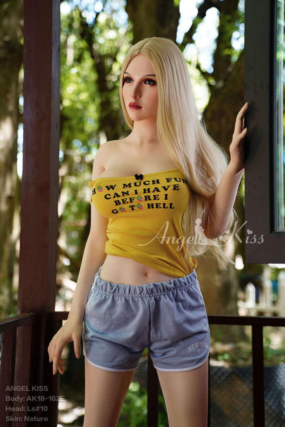 Angelkiss Doll - Gissing - 162cm/5ft4 E cup - Silicone Sex Doll (All-in-one) - 76dollshop