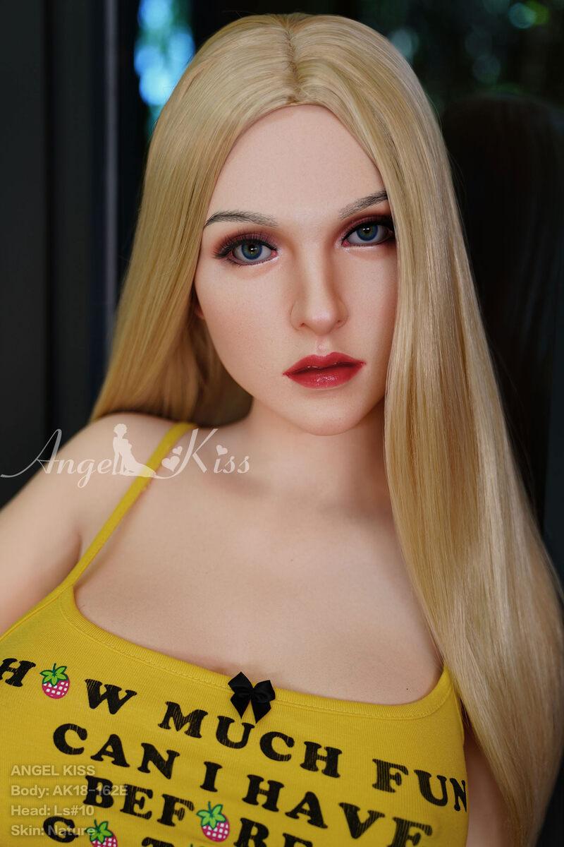 Angelkiss Doll - Gissing - 162cm/5ft4 E cup - Silicone Sex Doll (All-in-one) - 76dollshop