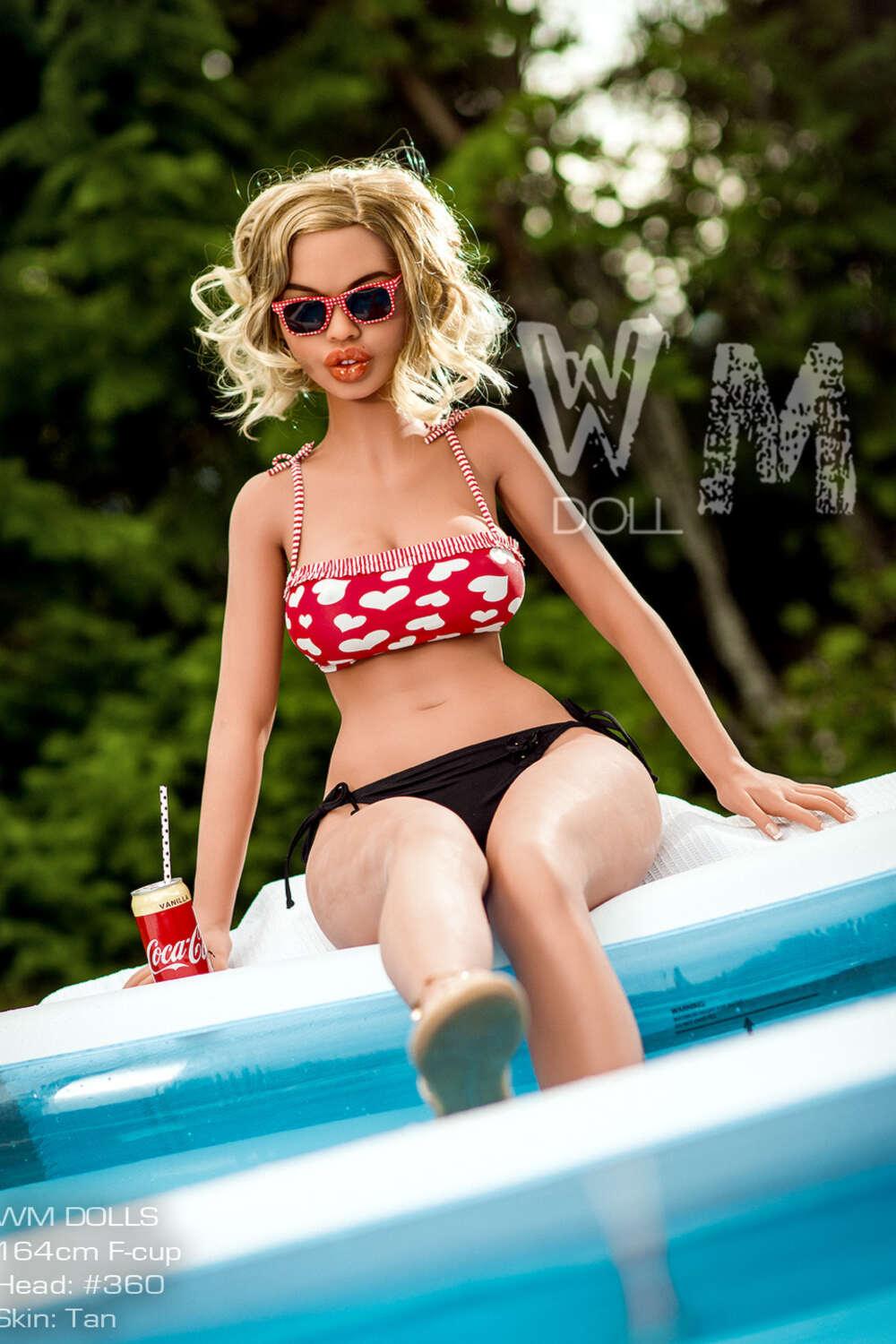 WM Doll - Lesley Kit-164cm/5ft5 F-cup- TPE Sex Doll - 76dollshop