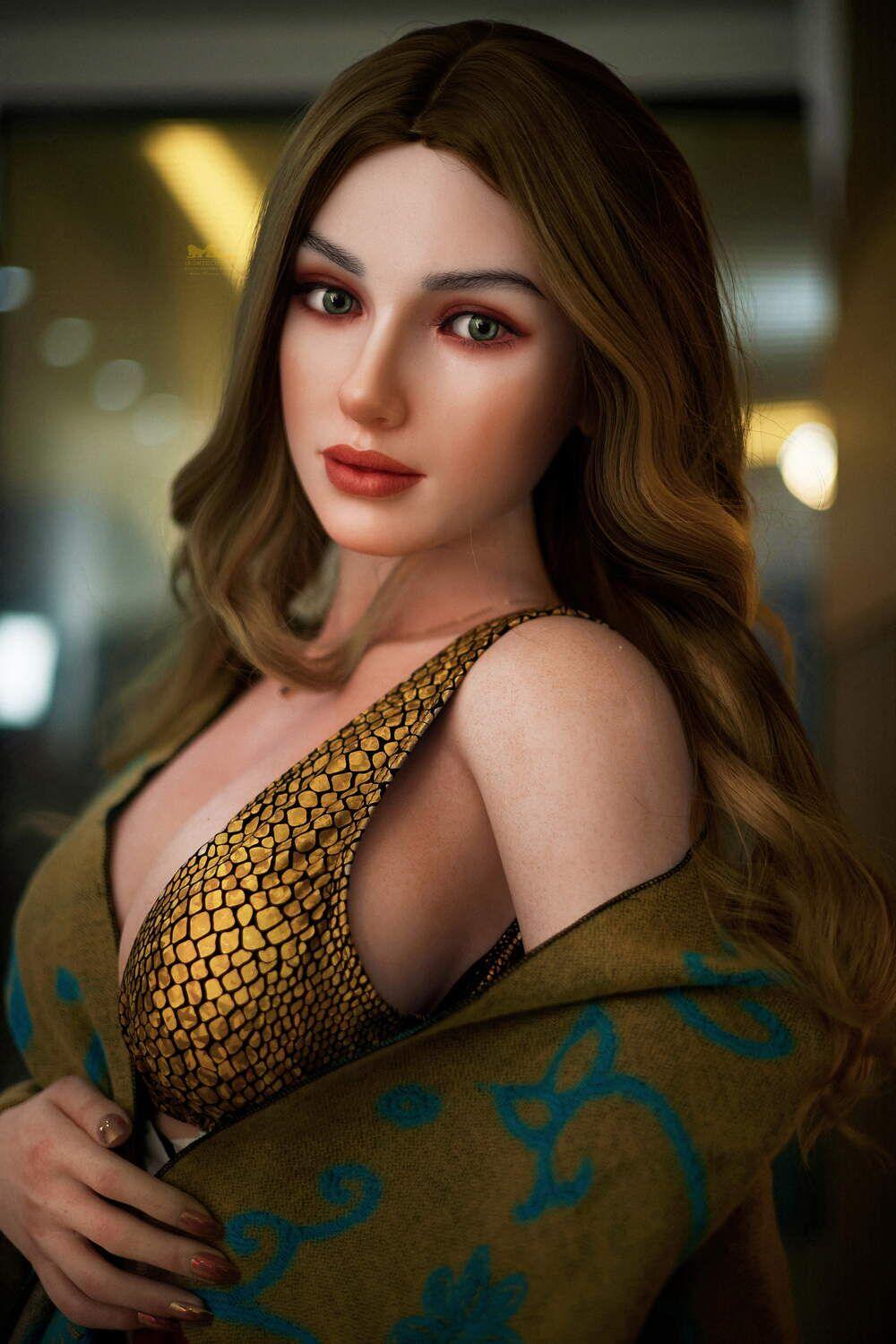 Irontech – Sibyl Collins - 166cm/5ft5 D-cup Silicone Sex Doll - 76dollshop