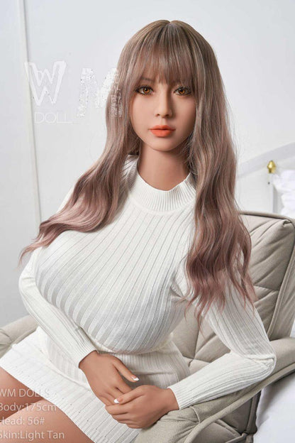 WM Doll - Kay Evan-175cm/5ft9 G-cup - TPE Sex Doll - 76dollshop