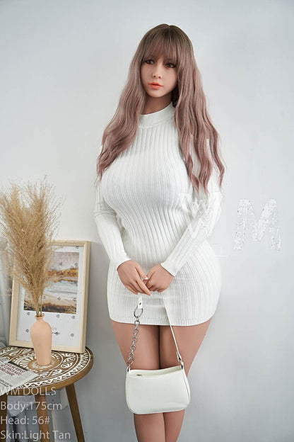 WM Doll - Kay Evan-175cm/5ft9 G-cup - TPE Sex Doll - 76dollshop