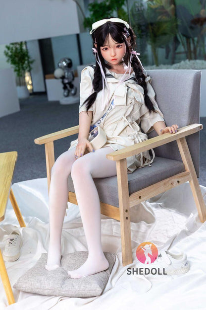 SHEDOLL – Luo Xiaoyi - 148cm/4ft10 C-cup - Silicone Head + TPE Body Sex Doll - 76dollshop