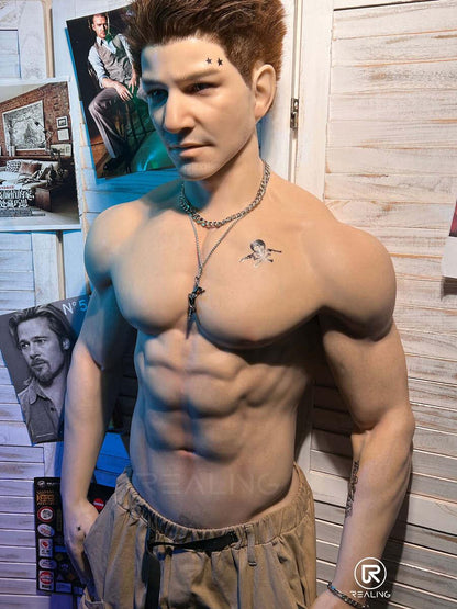 REALING - Herman - 180cm/5ft11 - Male Silicone Sex Doll - 76dollshop