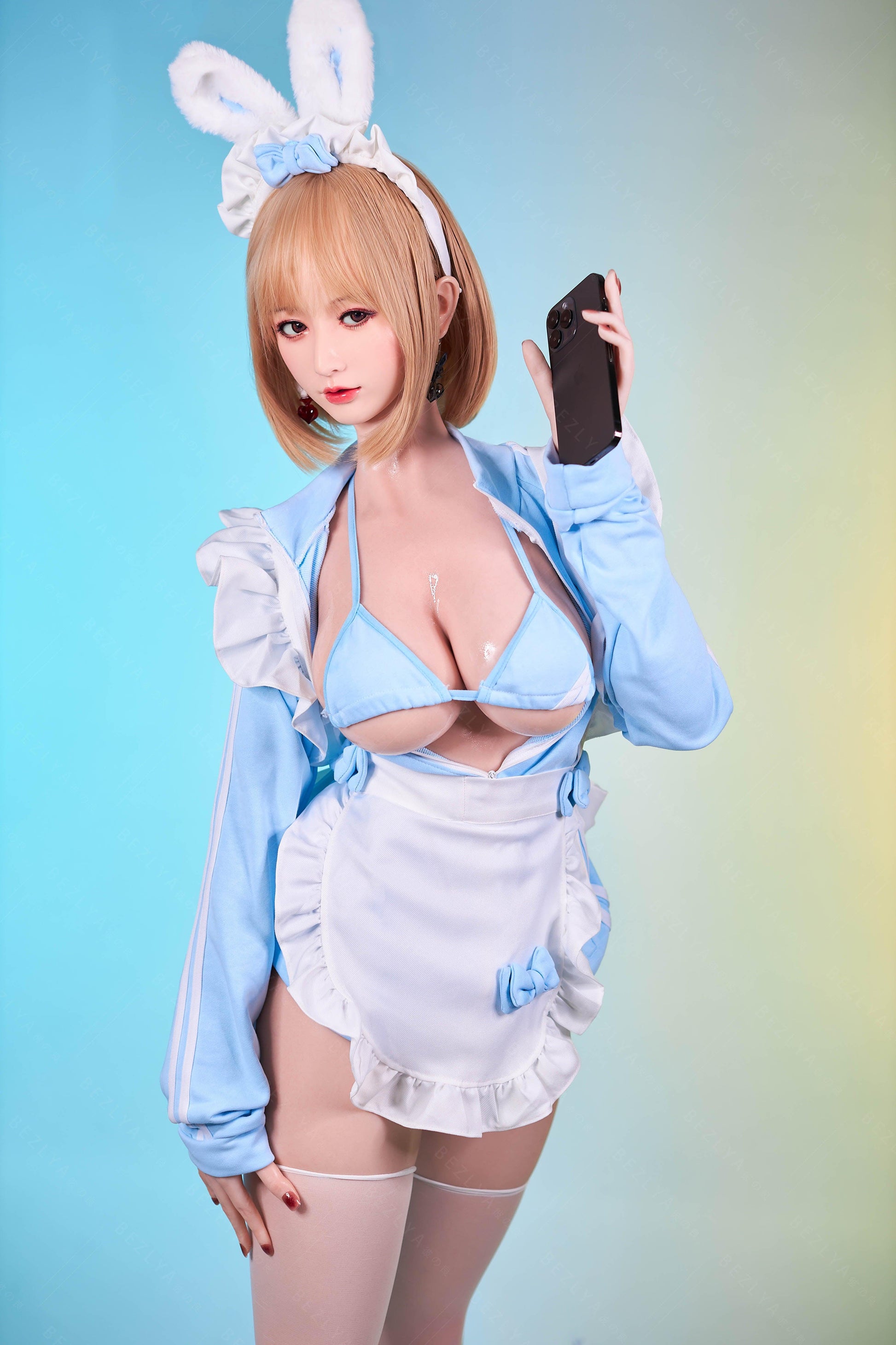 Bezlya - Platycodon - 155cm/5ft1 - 2.2CF C-cup - Silicone Sex Doll - 76dollshop