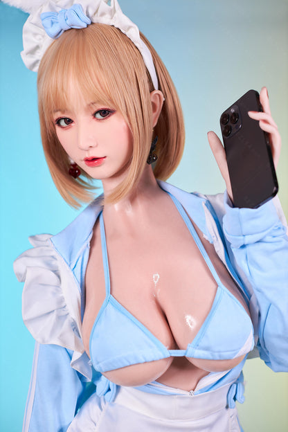 Bezlya - Platycodon - 155cm/5ft1 - 2.2CF C-cup - Silicone Sex Doll - 76dollshop