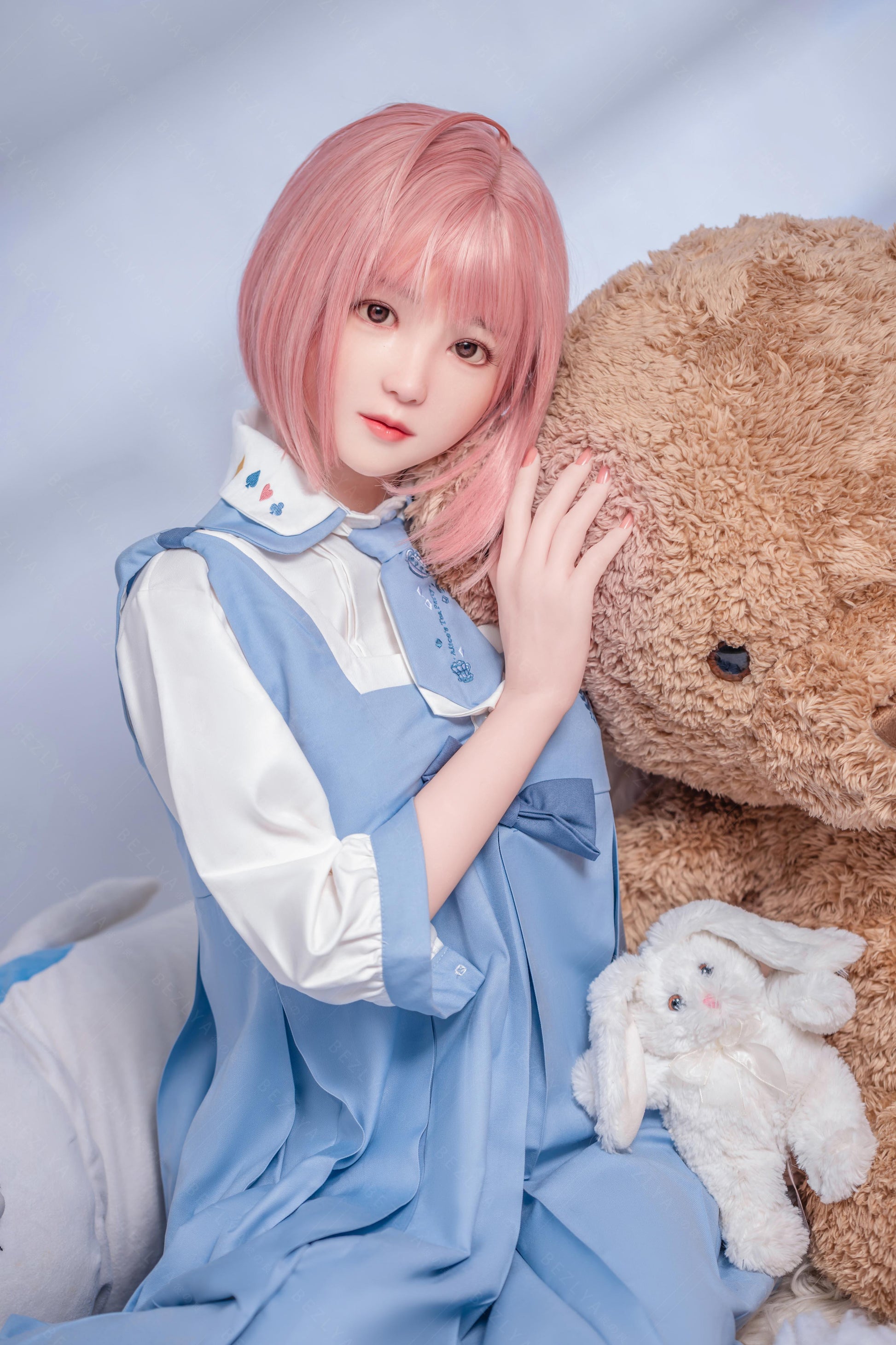 Bezlya - Hyacinth - 160cm/5ft3 - 2.1 C-cup - Silicone Sex Doll - 76dollshop