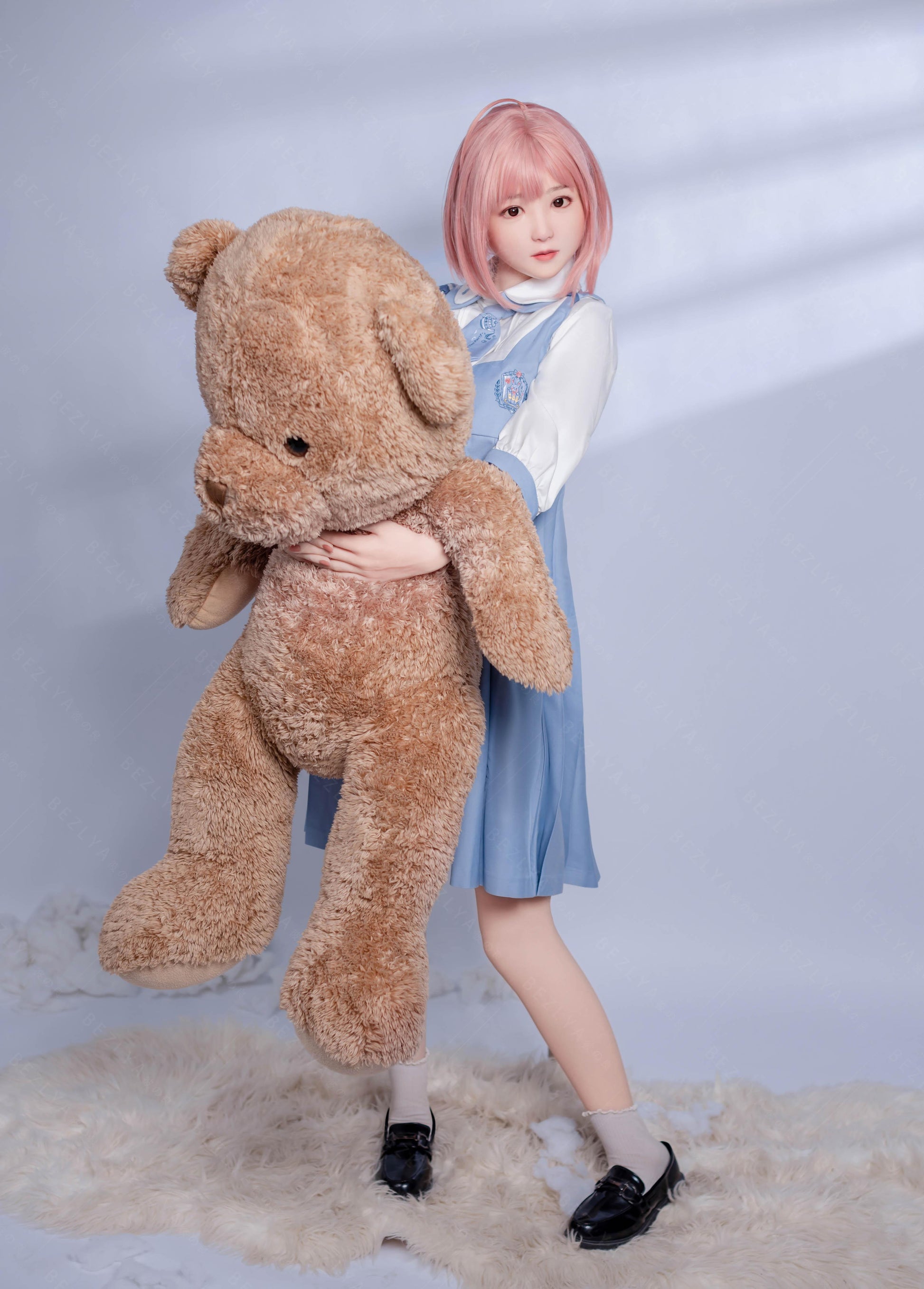 Bezlya - Hyacinth - 160cm/5ft3 - 2.1 C-cup - Silicone Sex Doll - 76dollshop