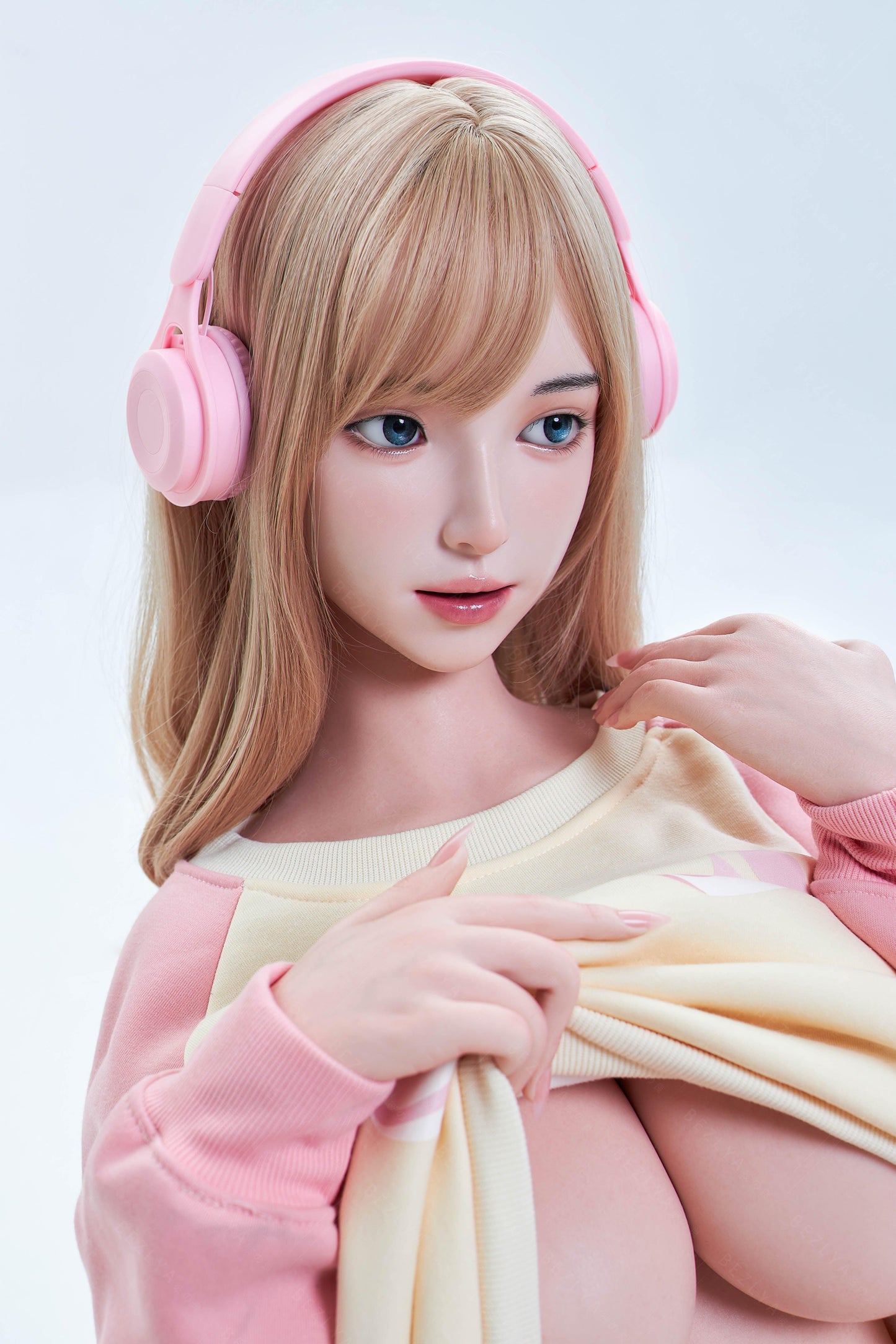 Bezlya - Camellia - 161cm/5ft3.5 - 2.2 G-cup - Silicone Sex Doll - 76dollshop