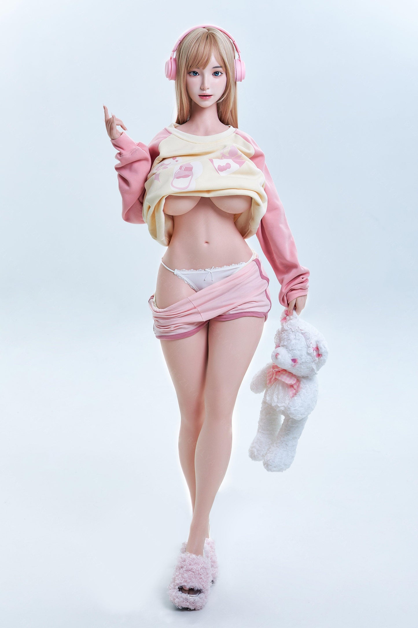 Bezlya - Camellia - 161cm/5ft3.5 - 2.2 G-cup - Silicone Sex Doll - 76dollshop