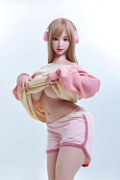 Bezlya - Camellia - 161cm/5ft3.5 - 2.2 G-cup - Silicone Sex Doll - 76dollshop