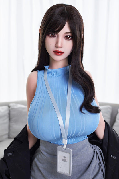 Bezlya - Hibiscus - 161cm/5ft3.5 - 2.2 G-cup - Silicone Sex Doll - 76dollshop