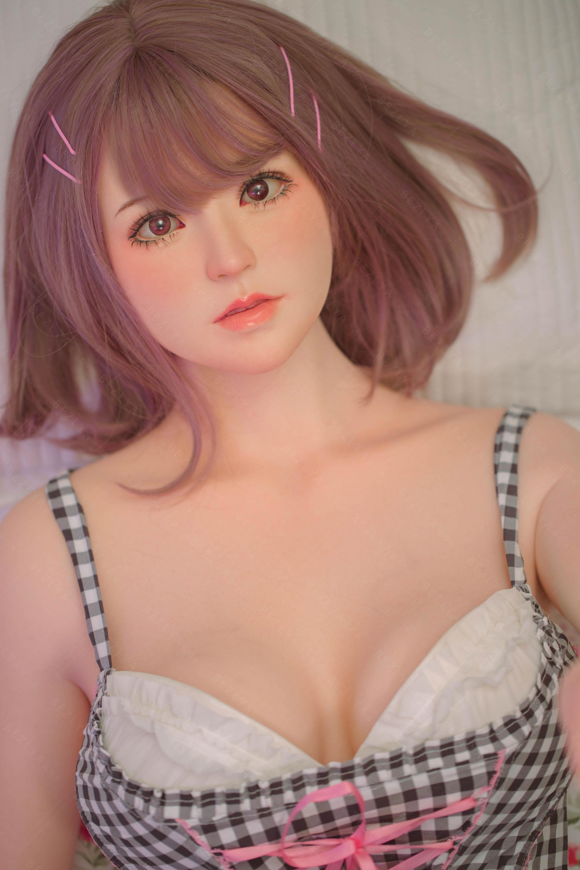 Bezlya - Hydrangea - 160cm/5ft3 - 2.1 C-cup - Silicone Sex Doll - 76dollshop