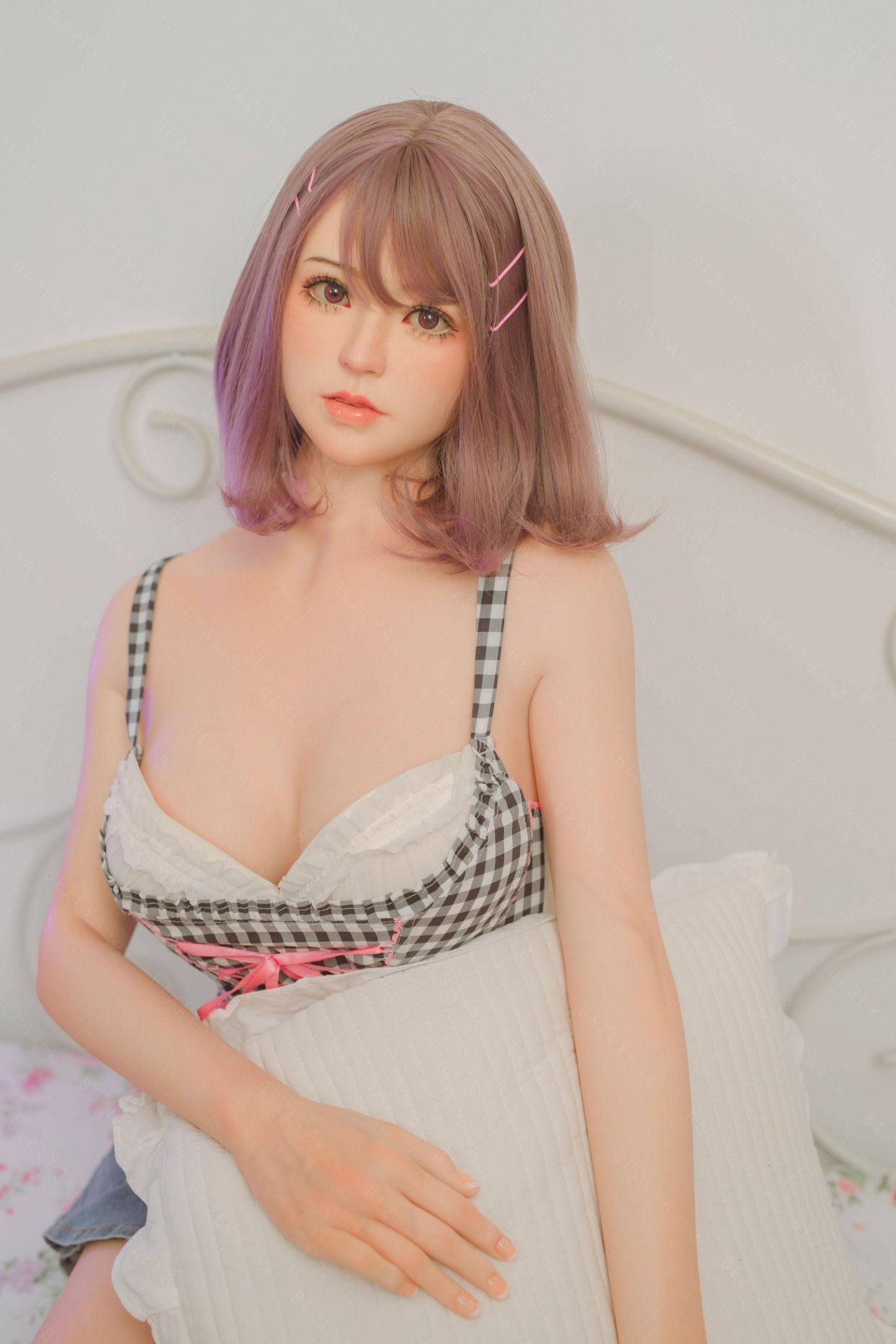 Bezlya - Hydrangea - 160cm/5ft3 - 2.1 C-cup - Silicone Sex Doll - 76dollshop