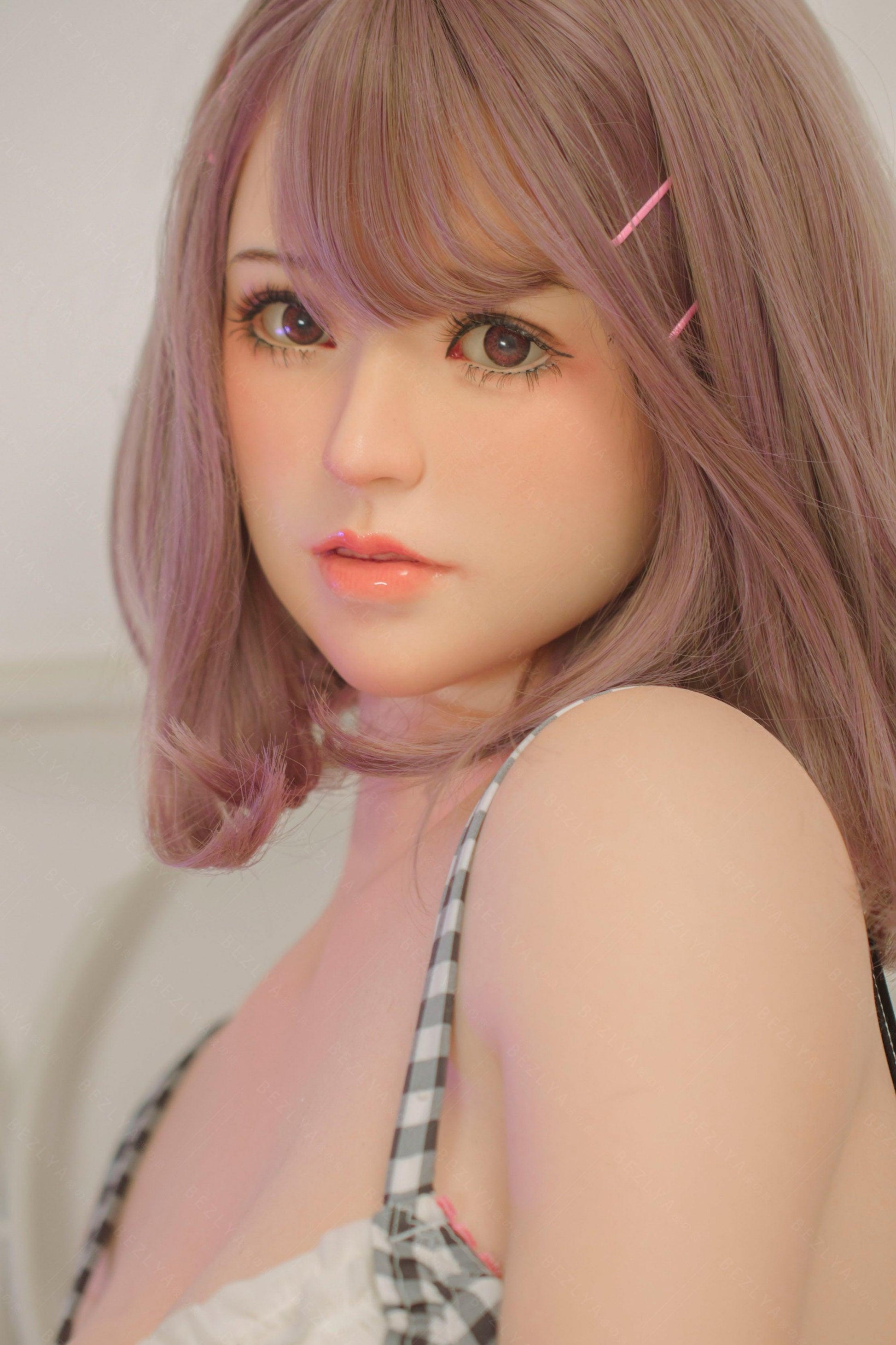 Bezlya - Hydrangea - 160cm/5ft3 - 2.1 C-cup - Silicone Sex Doll - 76dollshop