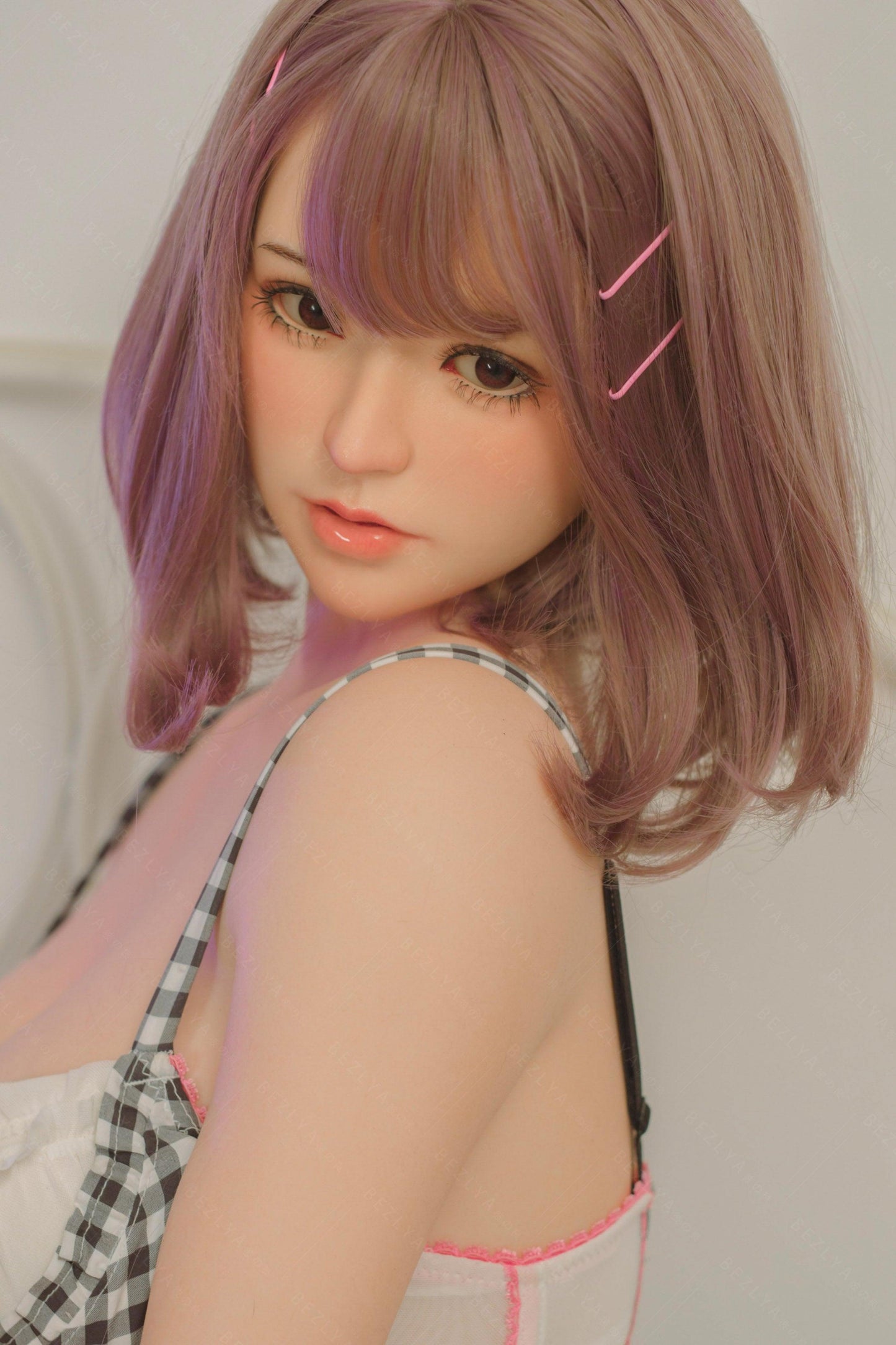 Bezlya - Hydrangea - 160cm/5ft3 - 2.1 C-cup - Silicone Sex Doll - 76dollshop