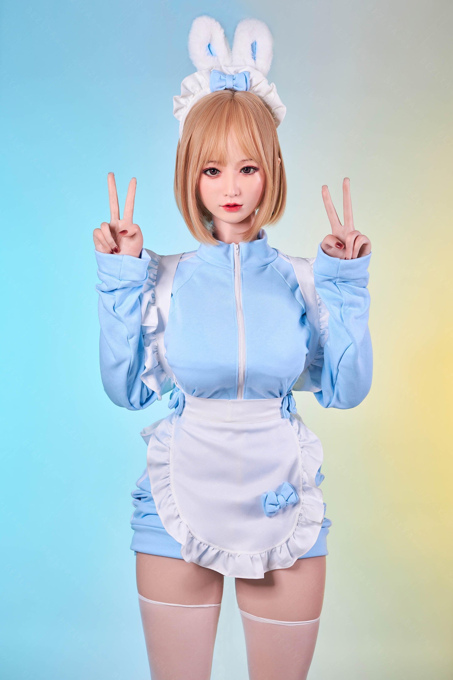 Bezlya - Platycodon - 155cm/5ft1 - 2.2CF C-cup - Silicone Sex Doll - 76dollshop