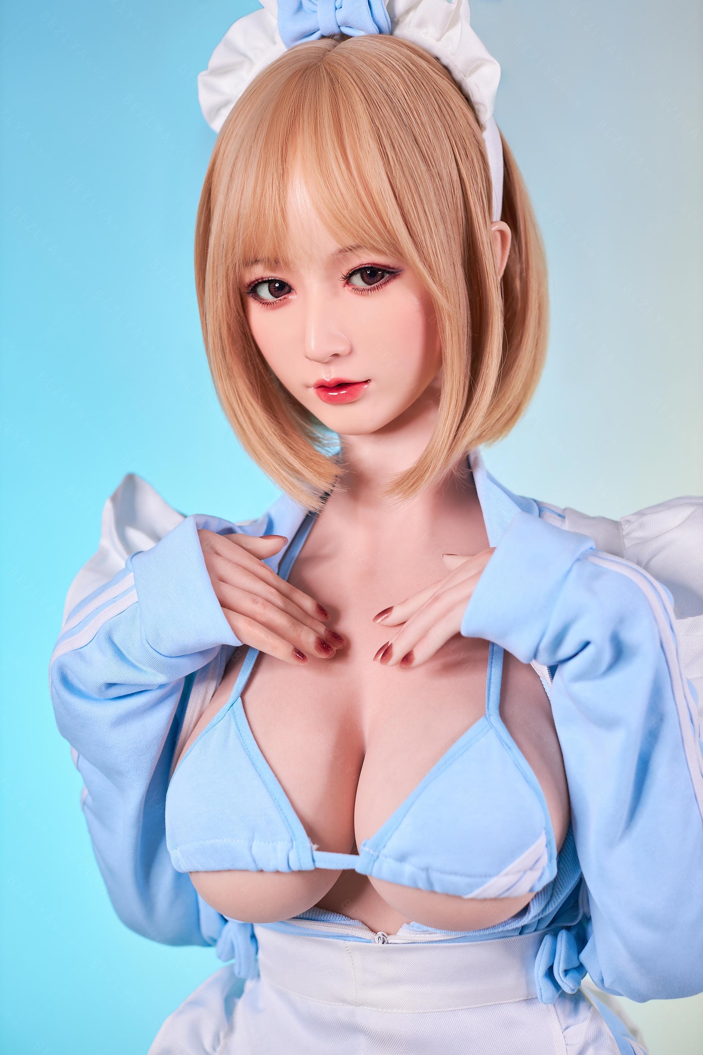 Bezlya - Platycodon - 155cm/5ft1 - 2.2CF C-cup - Silicone Sex Doll - 76dollshop