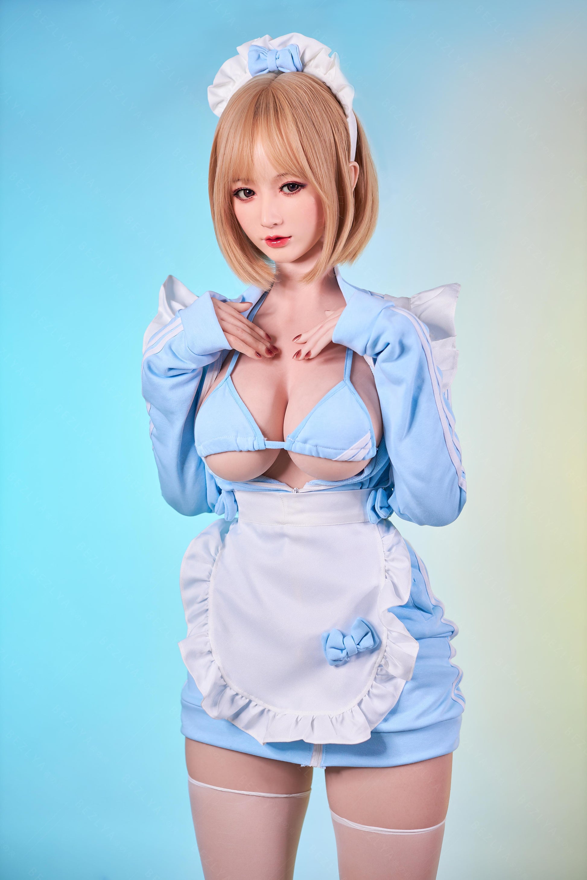 Bezlya - Platycodon - 155cm/5ft1 - 2.2CF C-cup - Silicone Sex Doll - 76dollshop