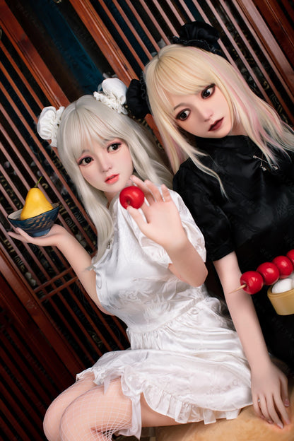 Bezlya - 鈴蘭 - 149cm/4ft10.75 - 2.0 D 杯 - 矽膠頭 + TPE 身體性玩偶