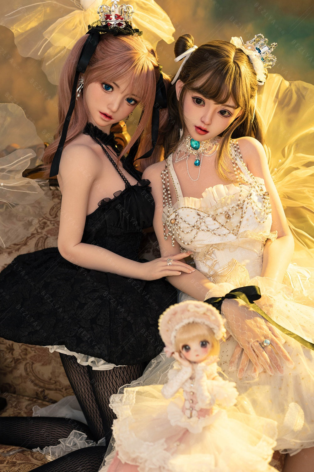 Bezlya - Campanula & Convallaria - 149cm/4ft11 - 2.1 D-cup - Silicone Sex Doll
