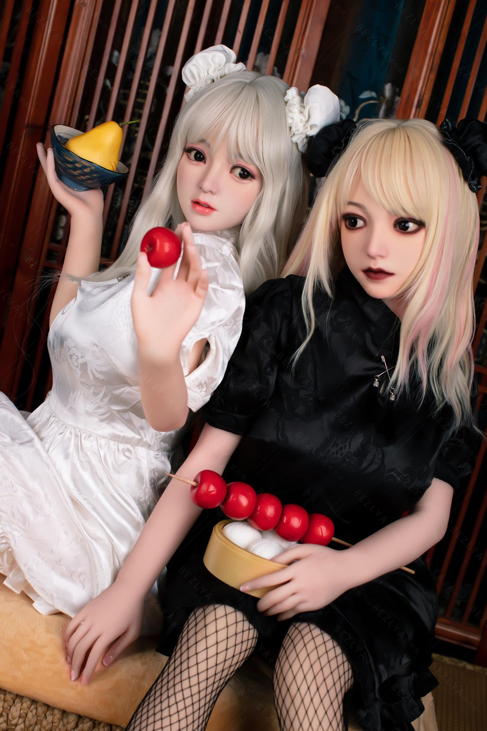Bezlya - 鈴蘭 - 149cm/4ft10.75 - 2.0 D 杯 - 矽膠頭 + TPE 身體性玩偶