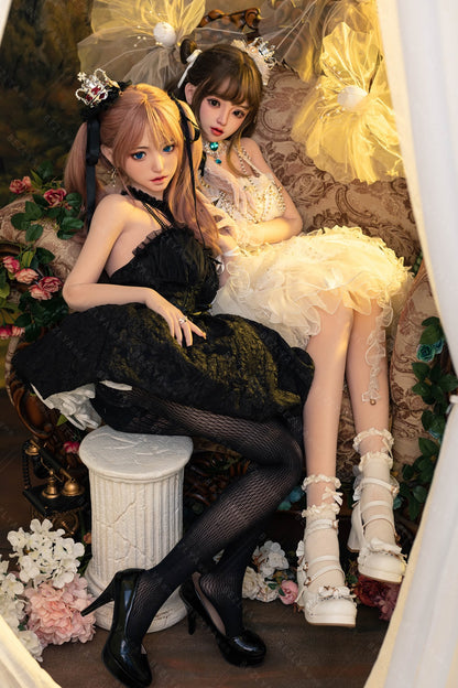 Bezlya - Campanula & Convallaria - 149cm/4ft11 - 2.1 D-cup - Silicone Sex Doll