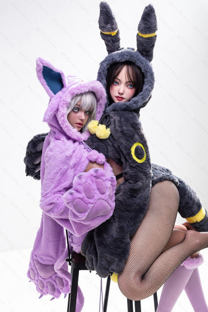 Bezlya - Campanula & Campanula - 155cm/5ft1 - 2.2CF C-cup - Silicone Sex Doll
