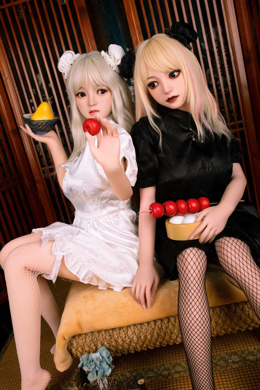 Bezlya - 鈴蘭 - 149cm/4ft10.75 - 2.0 D 杯 - 矽膠頭 + TPE 身體性玩偶