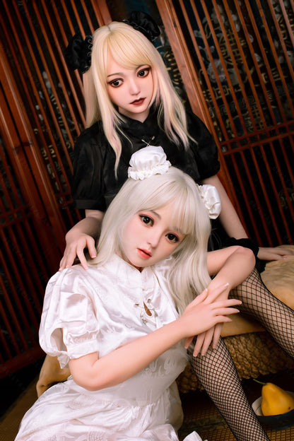 Bezlya - 鈴蘭 - 149cm/4ft10.75 - 2.0 D 杯 - 矽膠頭 + TPE 身體性玩偶