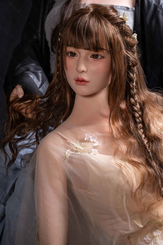 Bezlya - DoubleFace - 163cm/5ft4 - 2.0 C-cup - Silicone Head + TPE Body Sex Doll