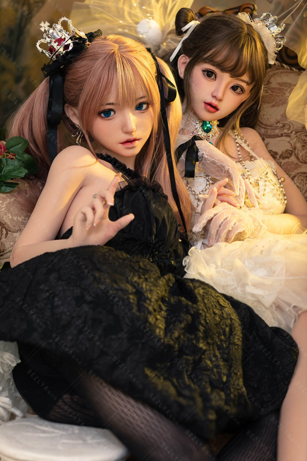 Bezlya - Campanula & Convallaria - 149cm/4ft11 - 2.1 D-cup - Silicone Sex Doll