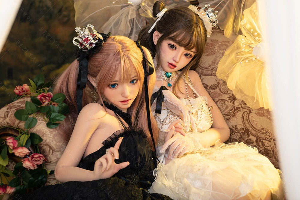 Bezlya - Campanula & Convallaria - 149cm/4ft11 - 2.1 D-cup - Silicone Sex Doll